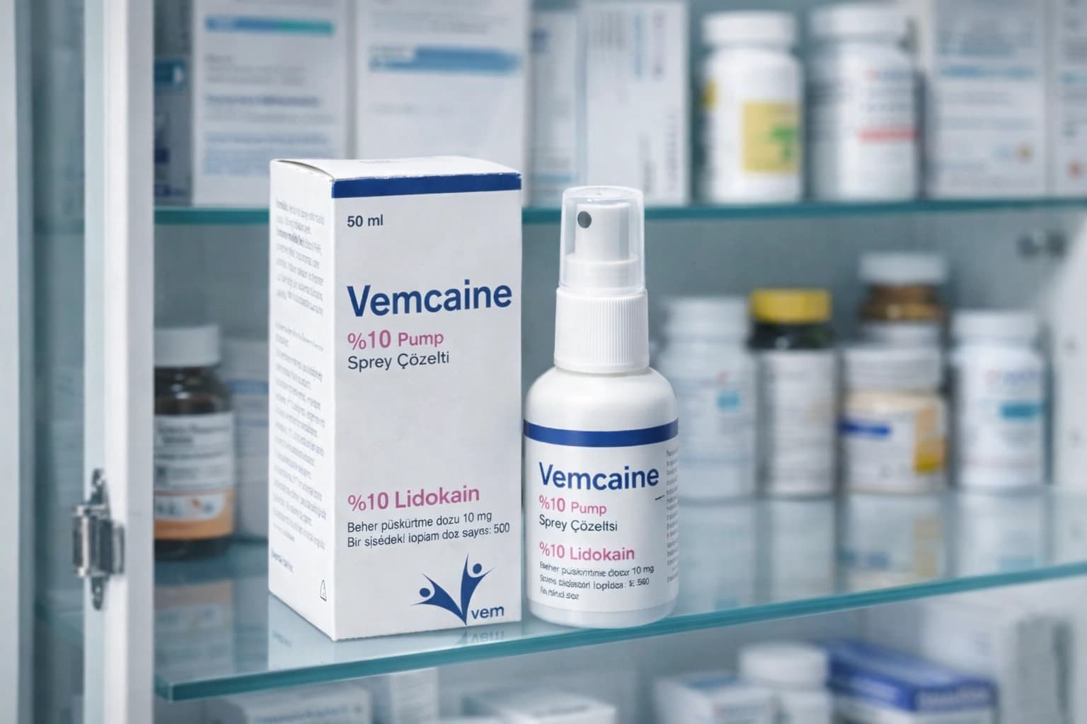 Vemcaine Sprey %10 Lidokain 50 mL: Kullanım Alanları, Avantajlar ve Kurumsal Temin Rehberi